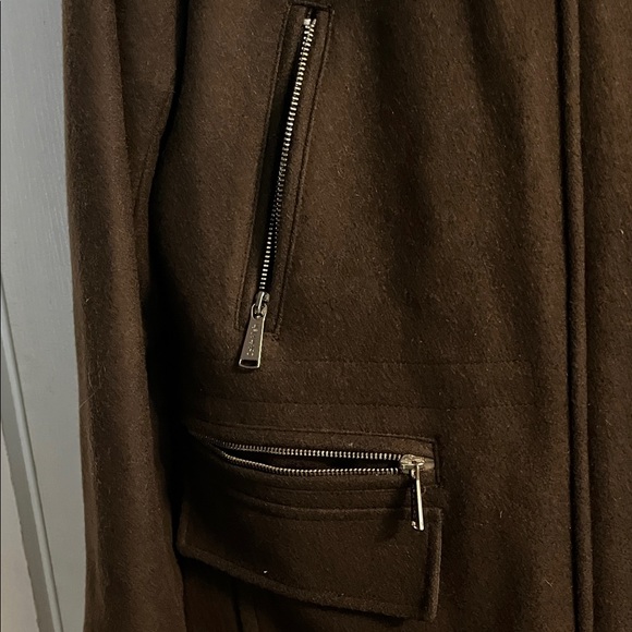 Calvin Klein Dark Brown Hooded Jacket - Picture 2 of 14